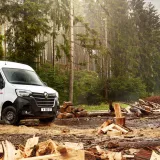 Renault Trucks Master 4x4 in a forest